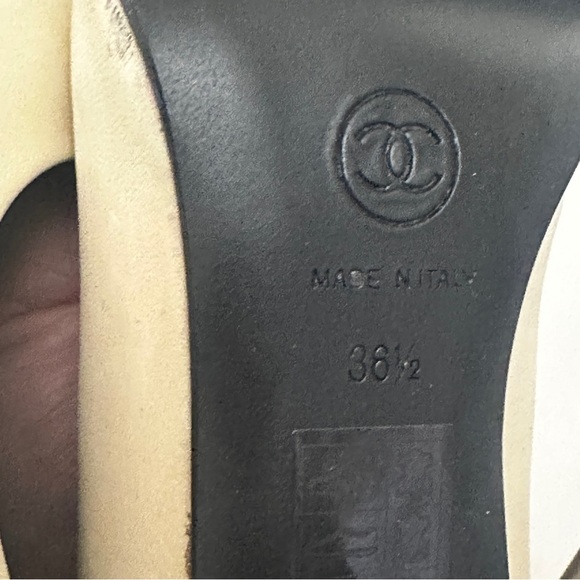 VINTAGE CHANEL PUMPS SIZE 36.5 - Picture 10 of 12